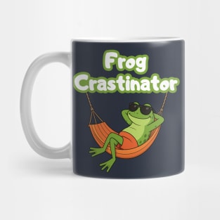 Funny Frog-crastinator Mug